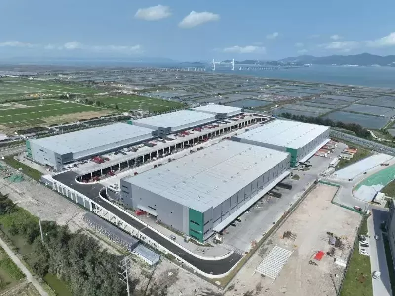 The Former Tidal Flats ''Transformation'' Glp Yueqing Intelligent Logistics Hub