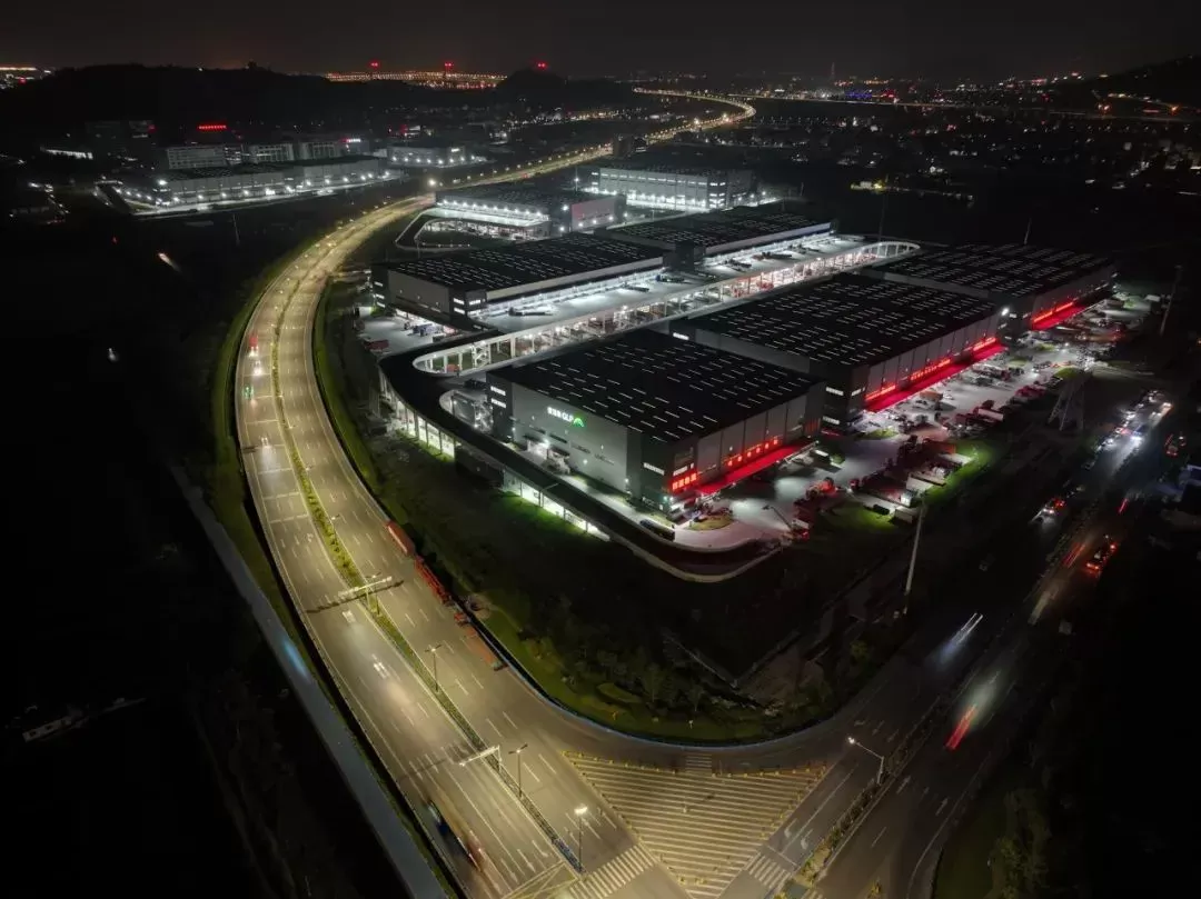 The Former Tidal Flats ''Transformation'' Glp Yueqing Intelligent Logistics Hub