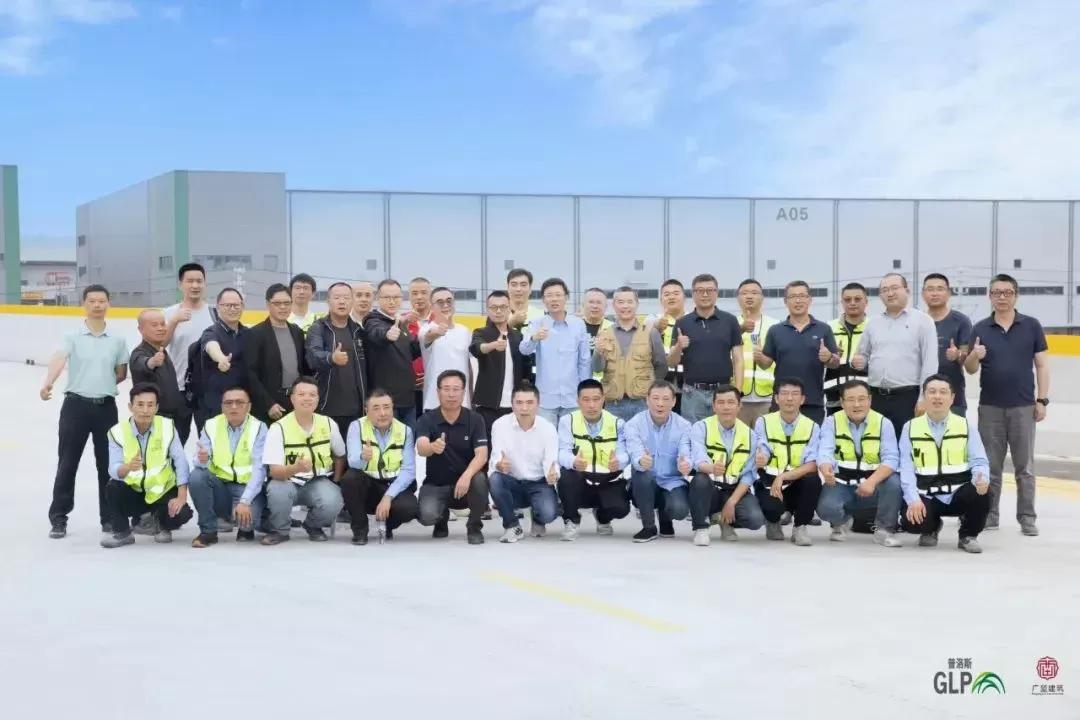 The Former Tidal Flats ''Transformation'' Glp Yueqing Intelligent Logistics Hub