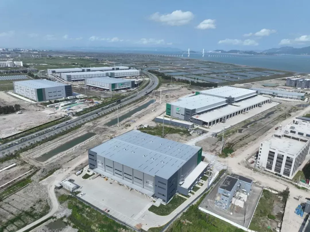 The Former Tidal Flats ''Transformation'' Glp Yueqing Intelligent Logistics Hub