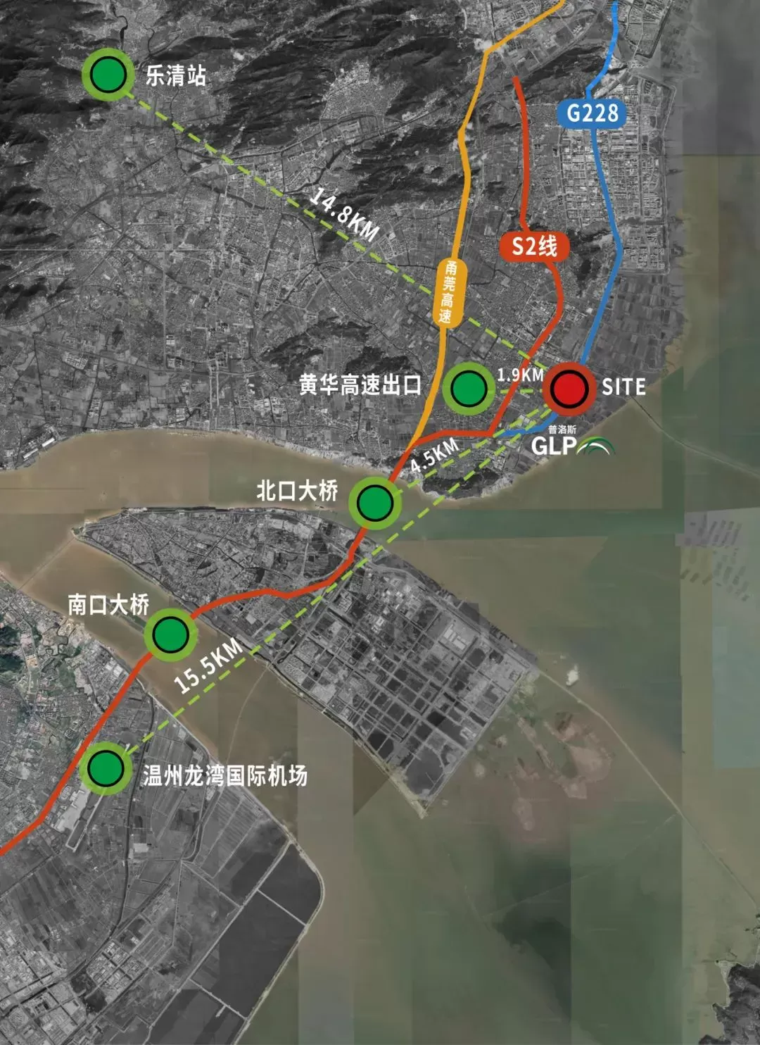 The Former Tidal Flats ''Transformation'' Glp Yueqing Intelligent Logistics Hub