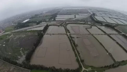 The Former Tidal Flats ''Transformation'' Glp Yueqing Intelligent Logistics Hub